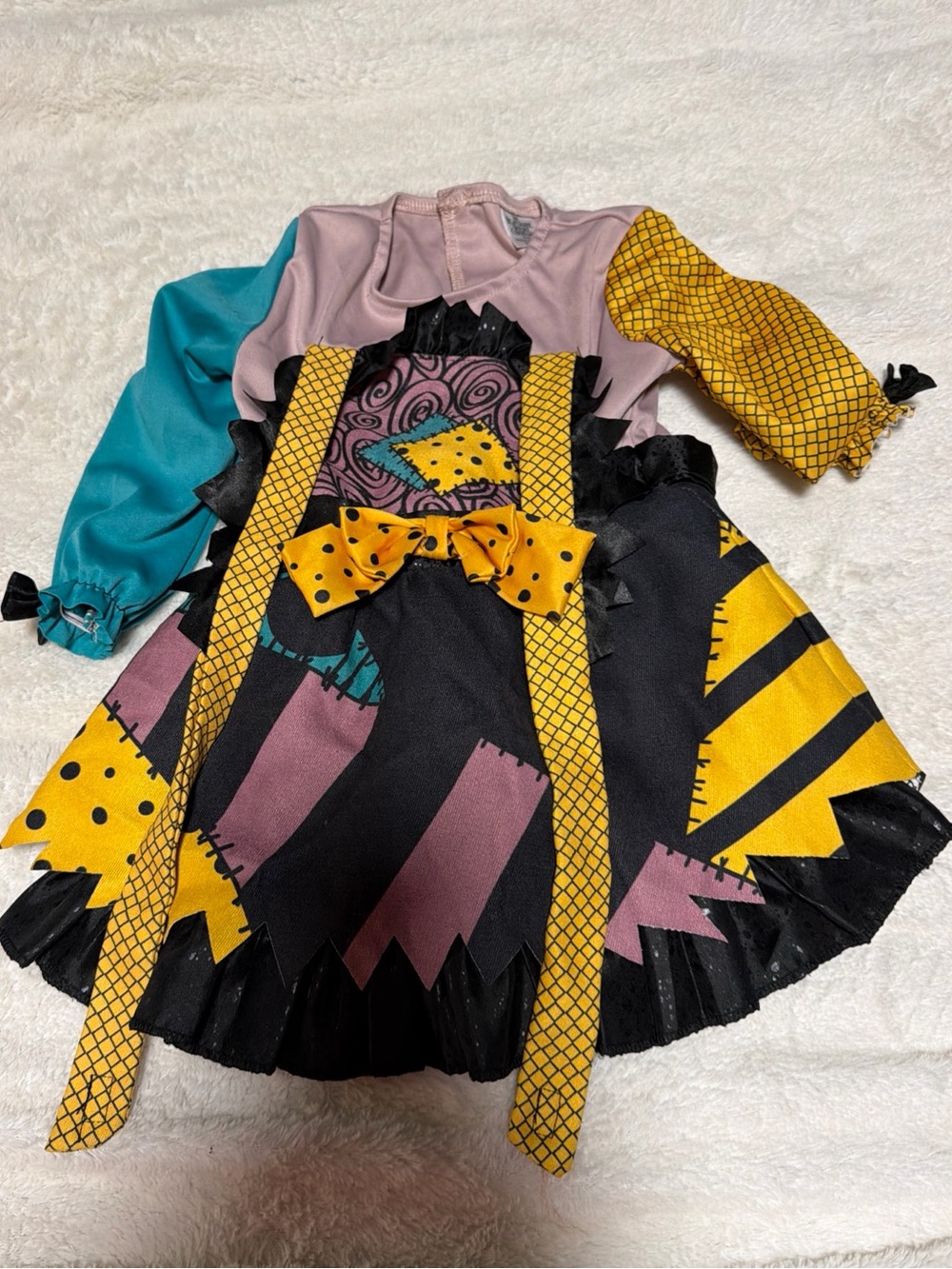Disney Nightmare Before Christmas Sally Spirit Halloween Costume Girls 12-18 M